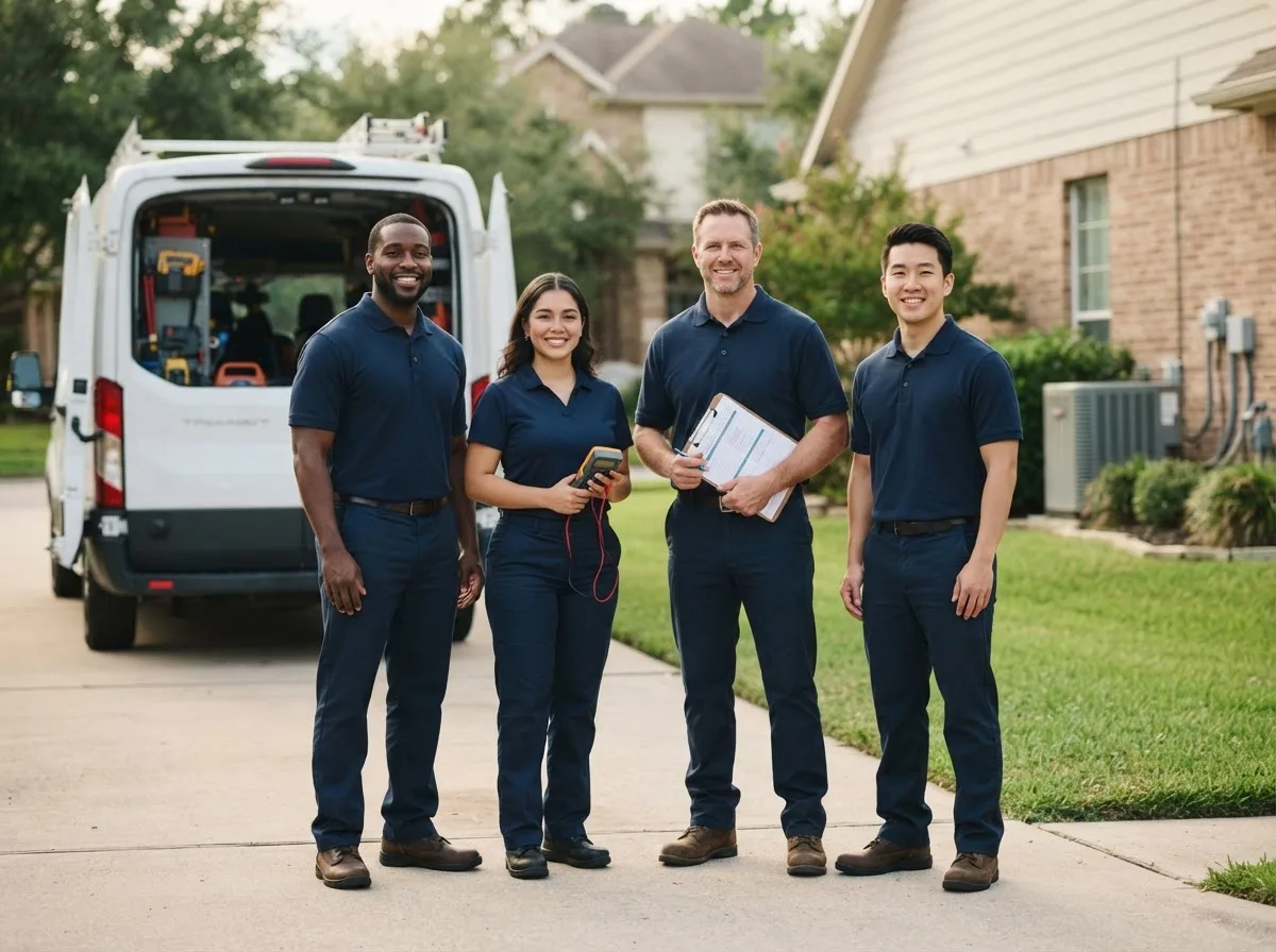 Certified HVAC technician near Victoria, IL